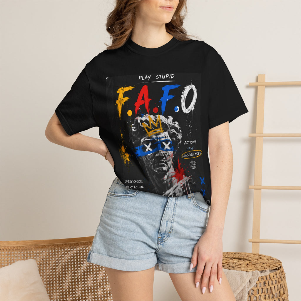 FAFO Graphic T-Shirt — 'Fuck Around and Find Out' Streetwear Tee