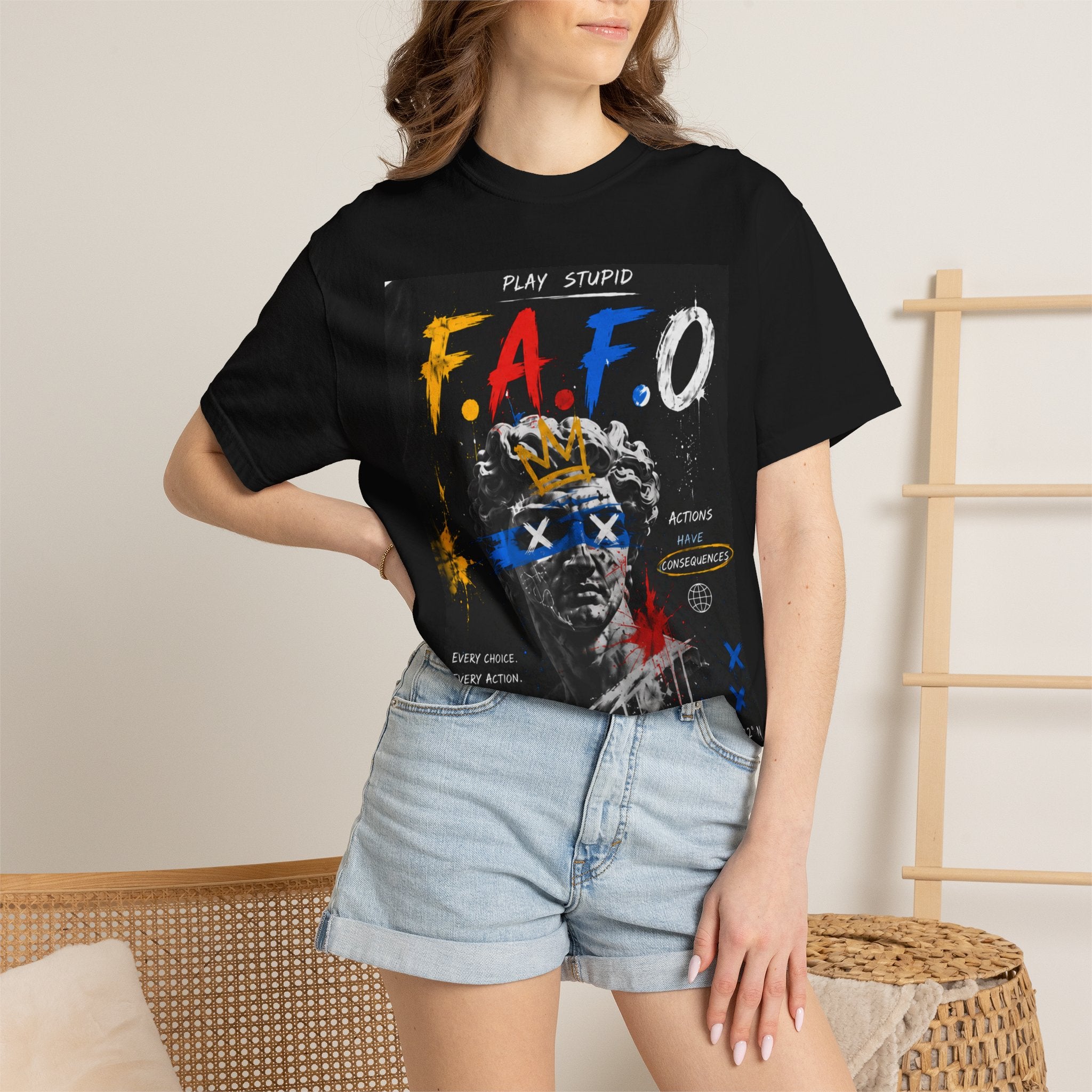 FAFO Graphic T-Shirt — 'Fuck Around and Find Out' Streetwear Tee