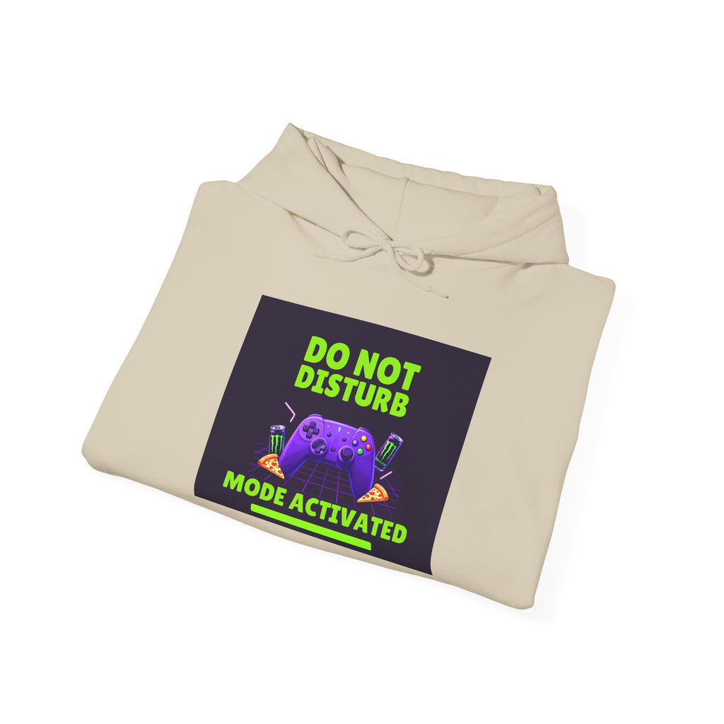 Do Not Disturb Hoodie — "Mode Activated" Gaming Pullover