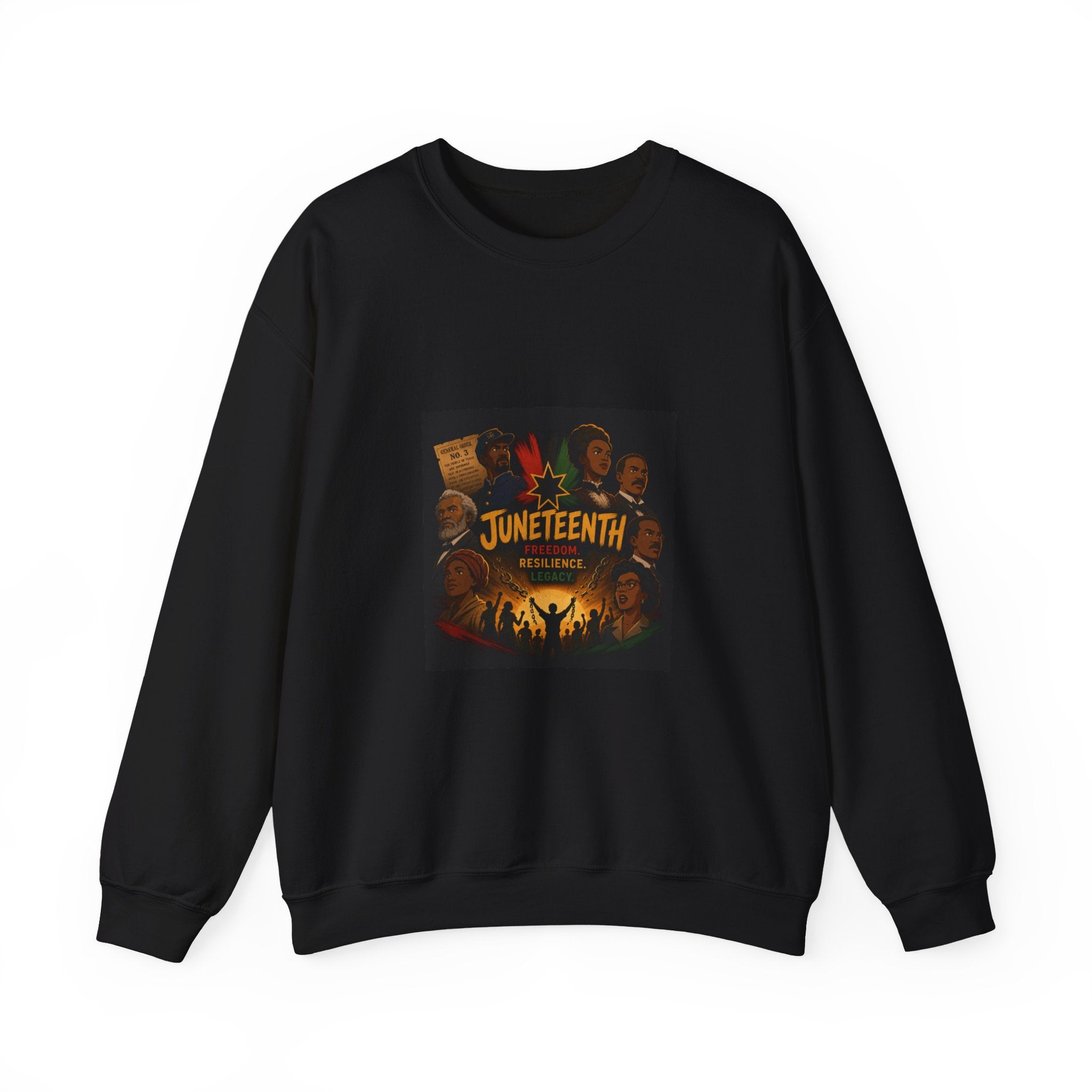 Juneteenth Celebration Sweatshirt — Black History Commemorative Crewneck