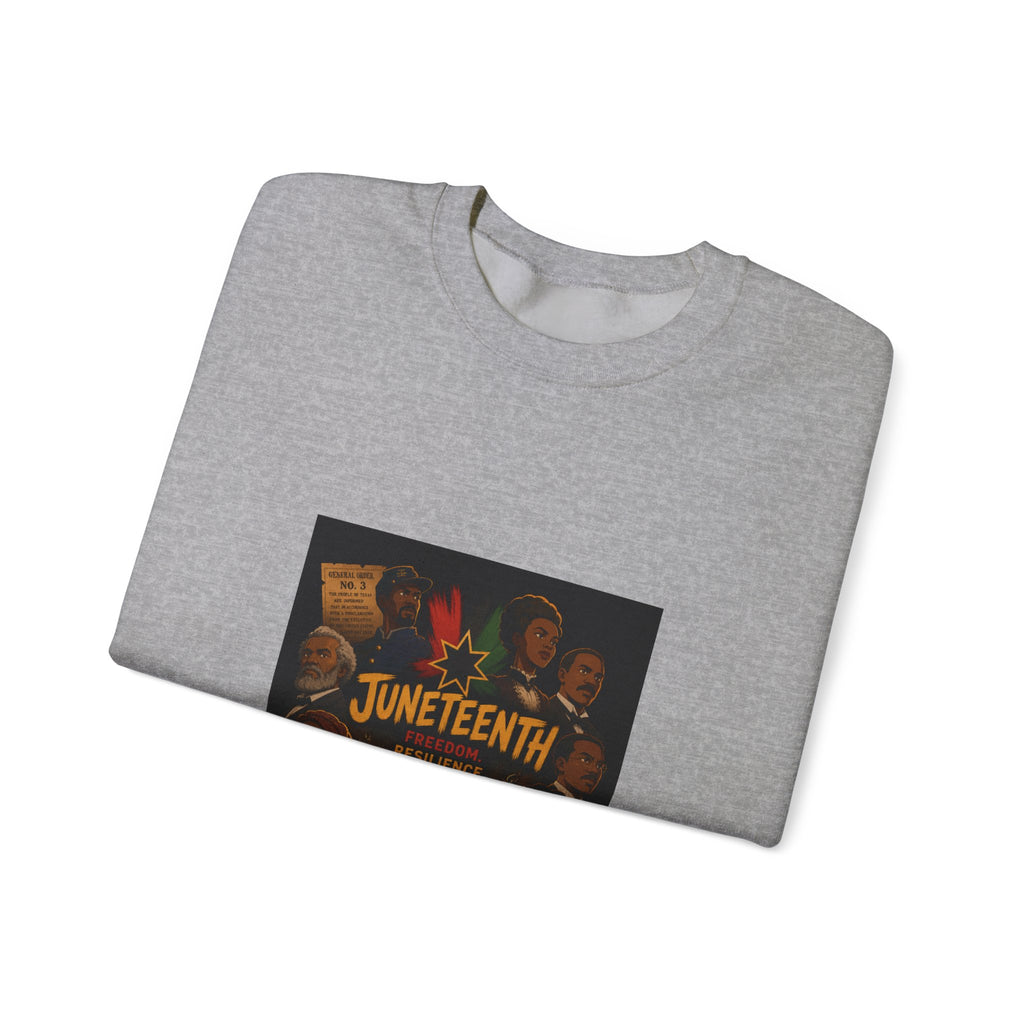 Juneteenth Celebration Sweatshirt — Black History Commemorative Crewneck