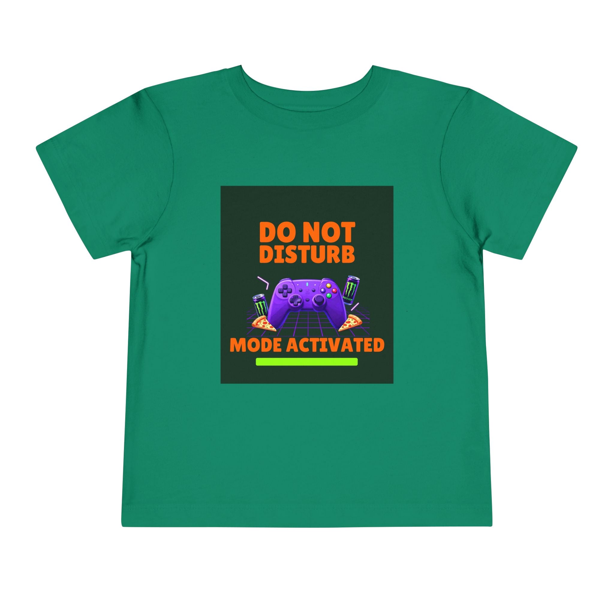 Do Not Disturb Mode Activated Toddler Tee — Gamer Controller Graphic Shirt