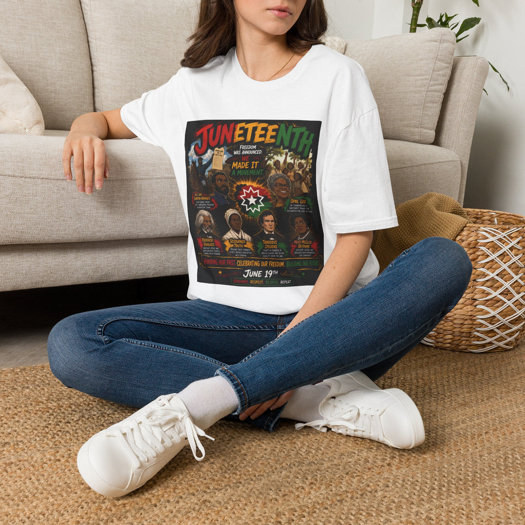 Juneteenth Celebration T-Shirt — Juneteenth Freedom Made It Graphic Tee