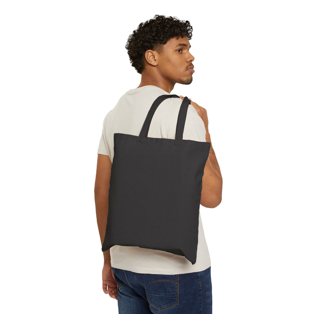 Tote Bag — "I Run on Coffee, Chaos and I Cuss" Funny Canvas Tote