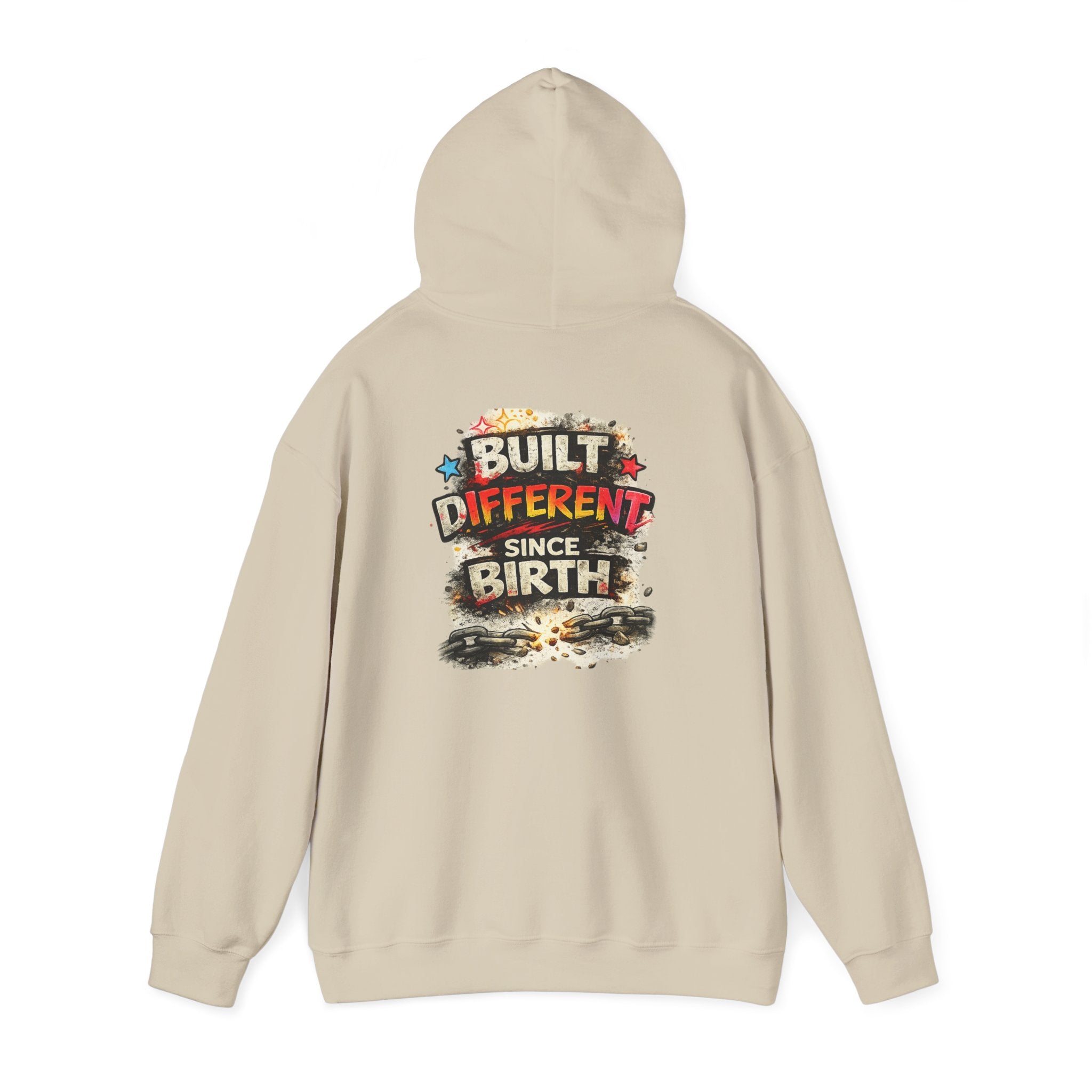 Hoodie — 'Ate This Up!' Retro Cosmic Hand Graphic Hoodie