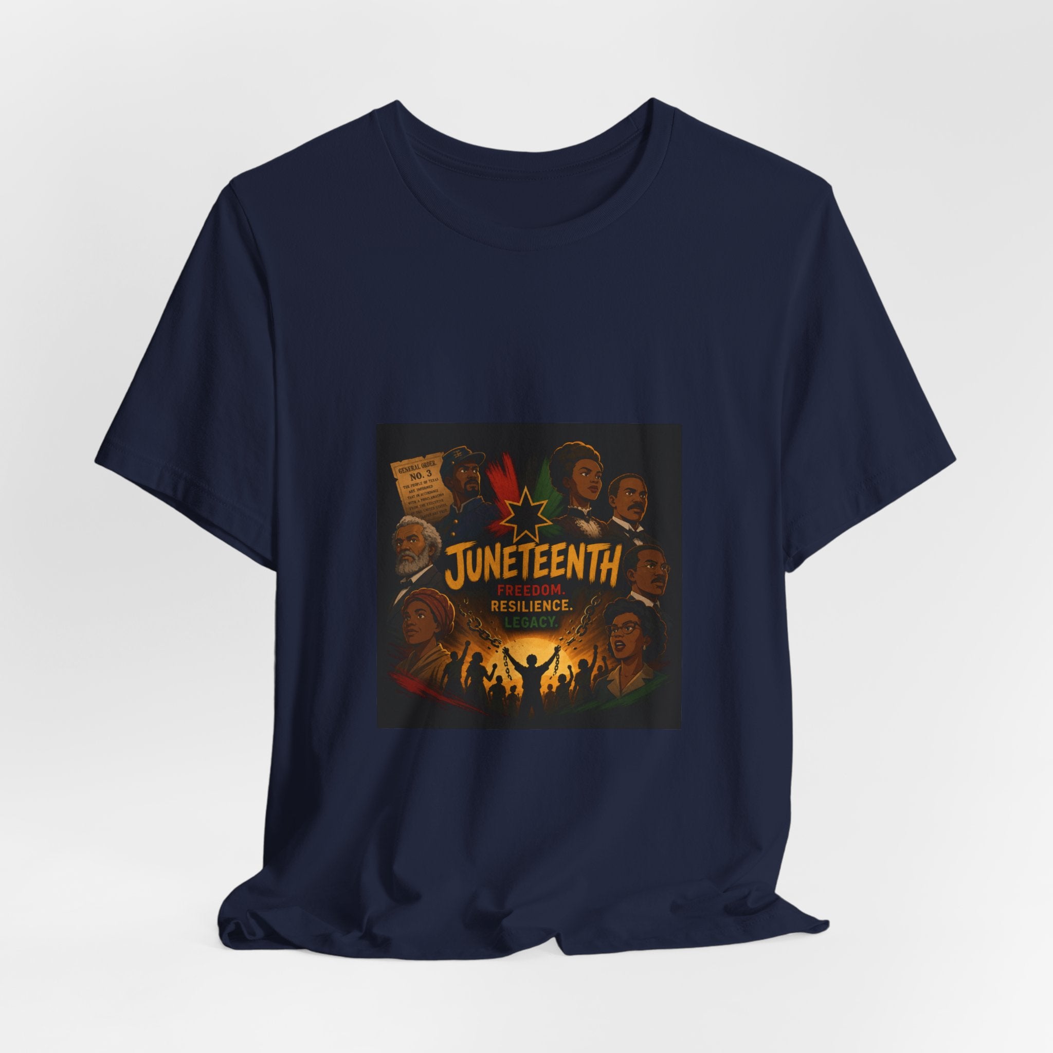 T-Shirt — Bold Typographic Design Tee