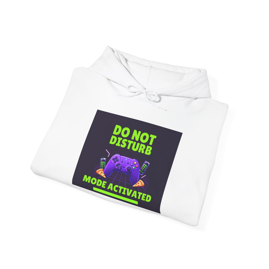 Do Not Disturb Hoodie — "Mode Activated" Gaming Pullover