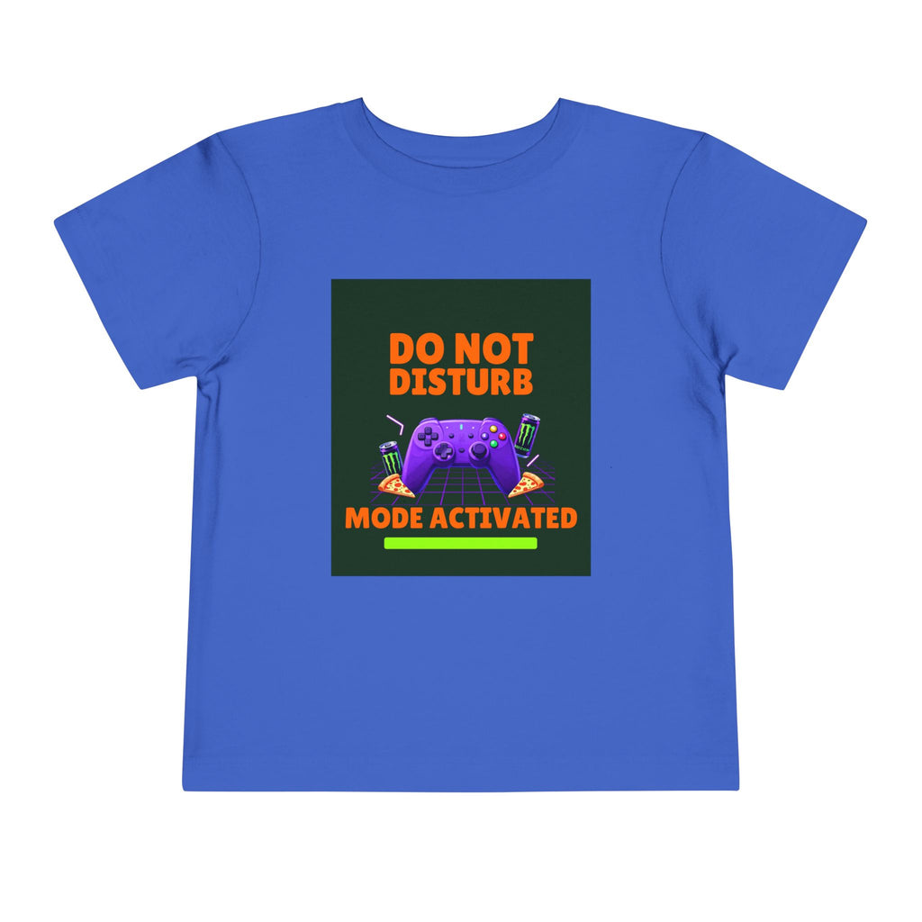 Do Not Disturb Mode Activated Toddler Tee — Gamer Controller Graphic Shirt