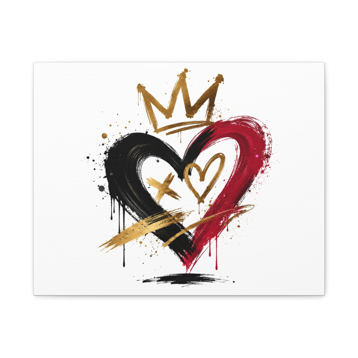 Crowned Heart Canvas