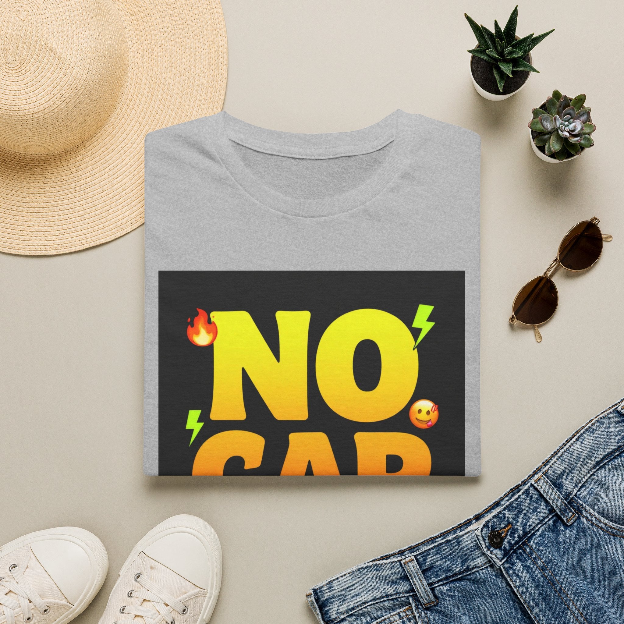 No Cap T-Shirt — "No Cap, All Facts" Bold Graphic Tee