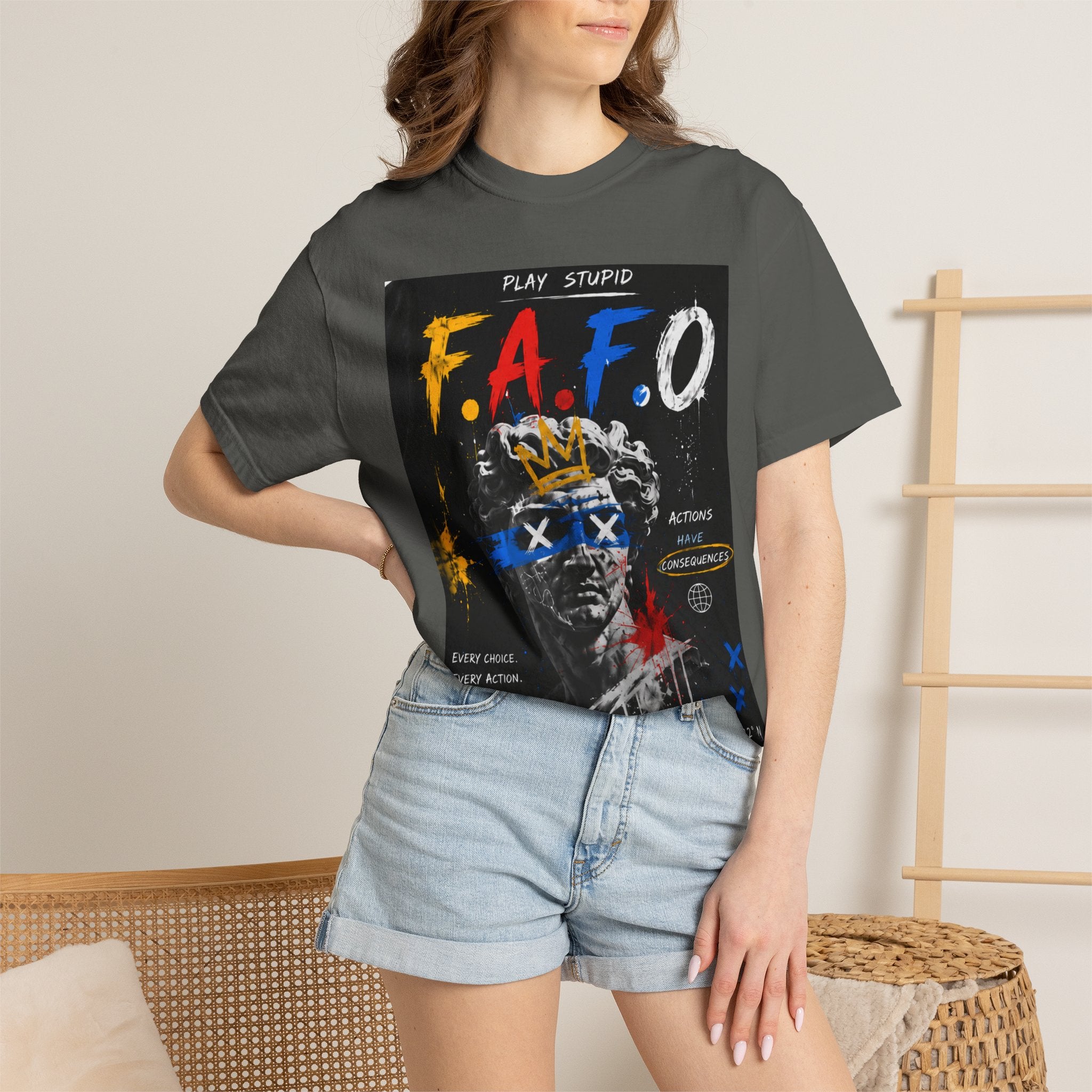 FAFO Graphic T-Shirt — 'Fuck Around and Find Out' Streetwear Tee