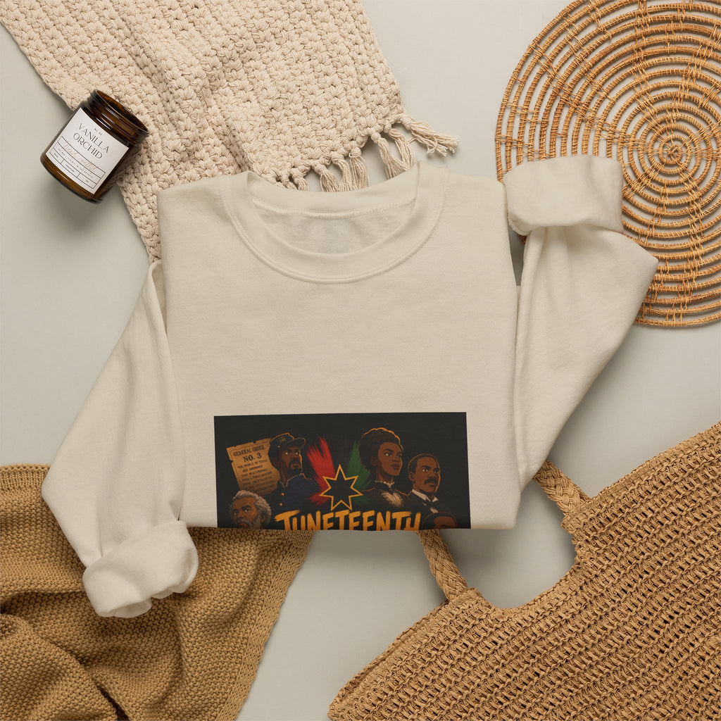 Juneteenth Celebration Sweatshirt — Black History Commemorative Crewneck