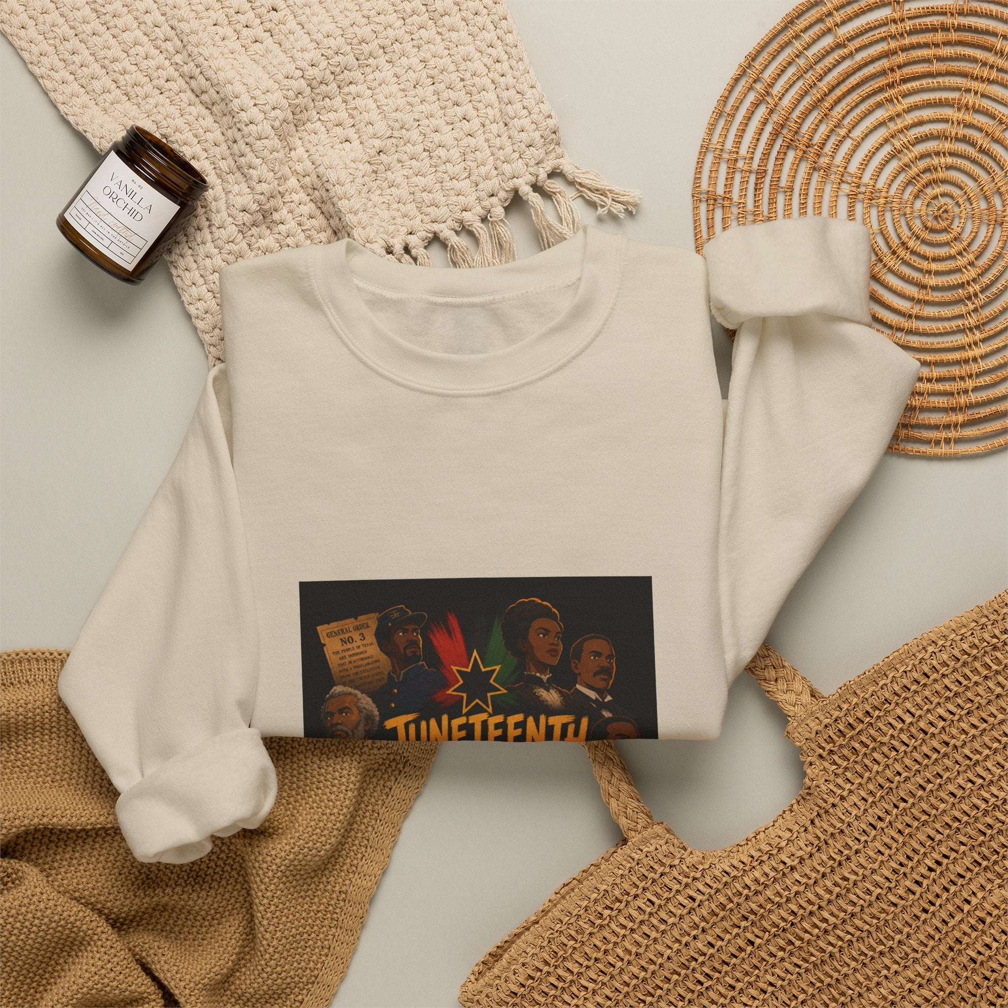 Juneteenth Celebration Sweatshirt — Black History Commemorative Crewneck