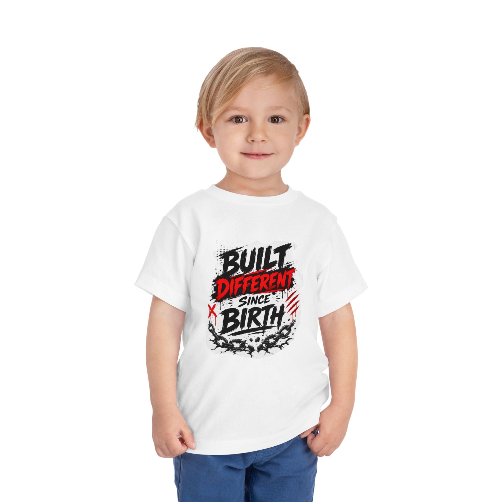 Built Different Since Birth Toddler Tee