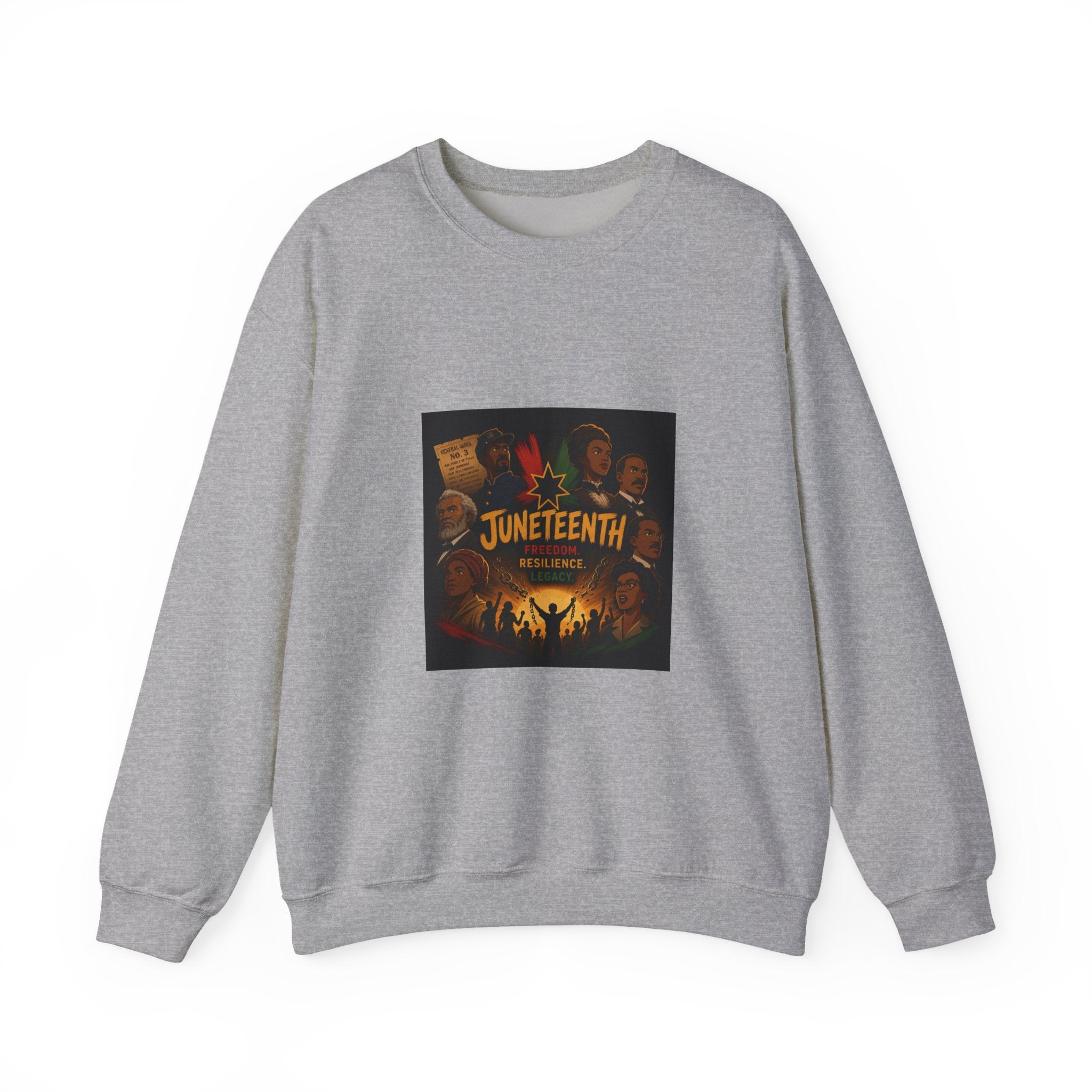 Juneteenth Celebration Sweatshirt — Black History Commemorative Crewneck