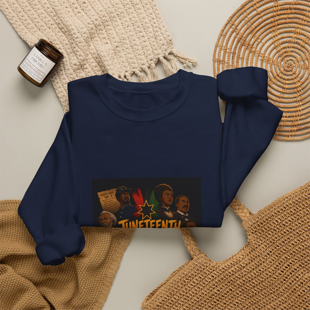 Juneteenth Celebration Sweatshirt — Black History Commemorative Crewneck