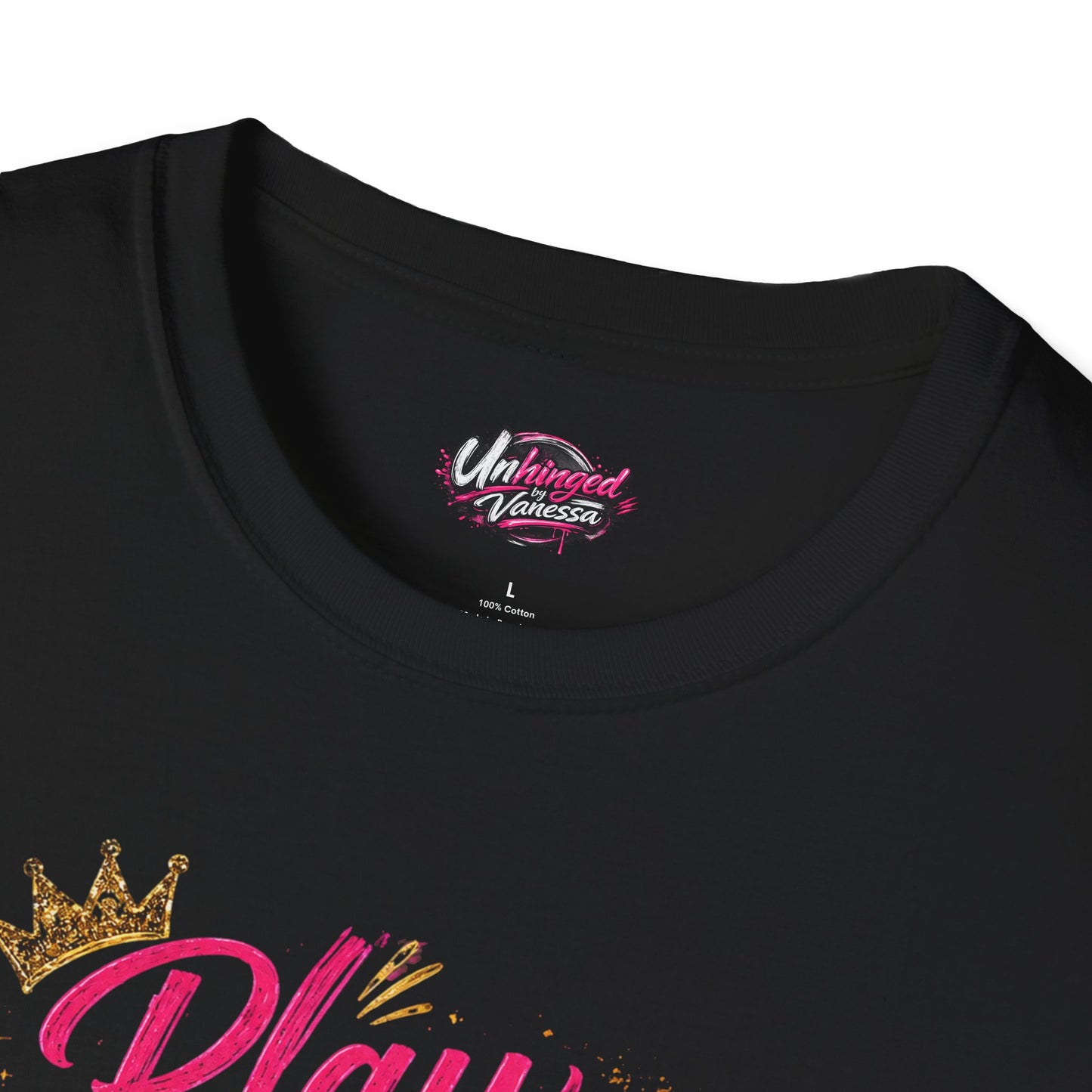Play wit yo Momma Don't Play wit Me T-Shirt | Leopard Crown Graphic