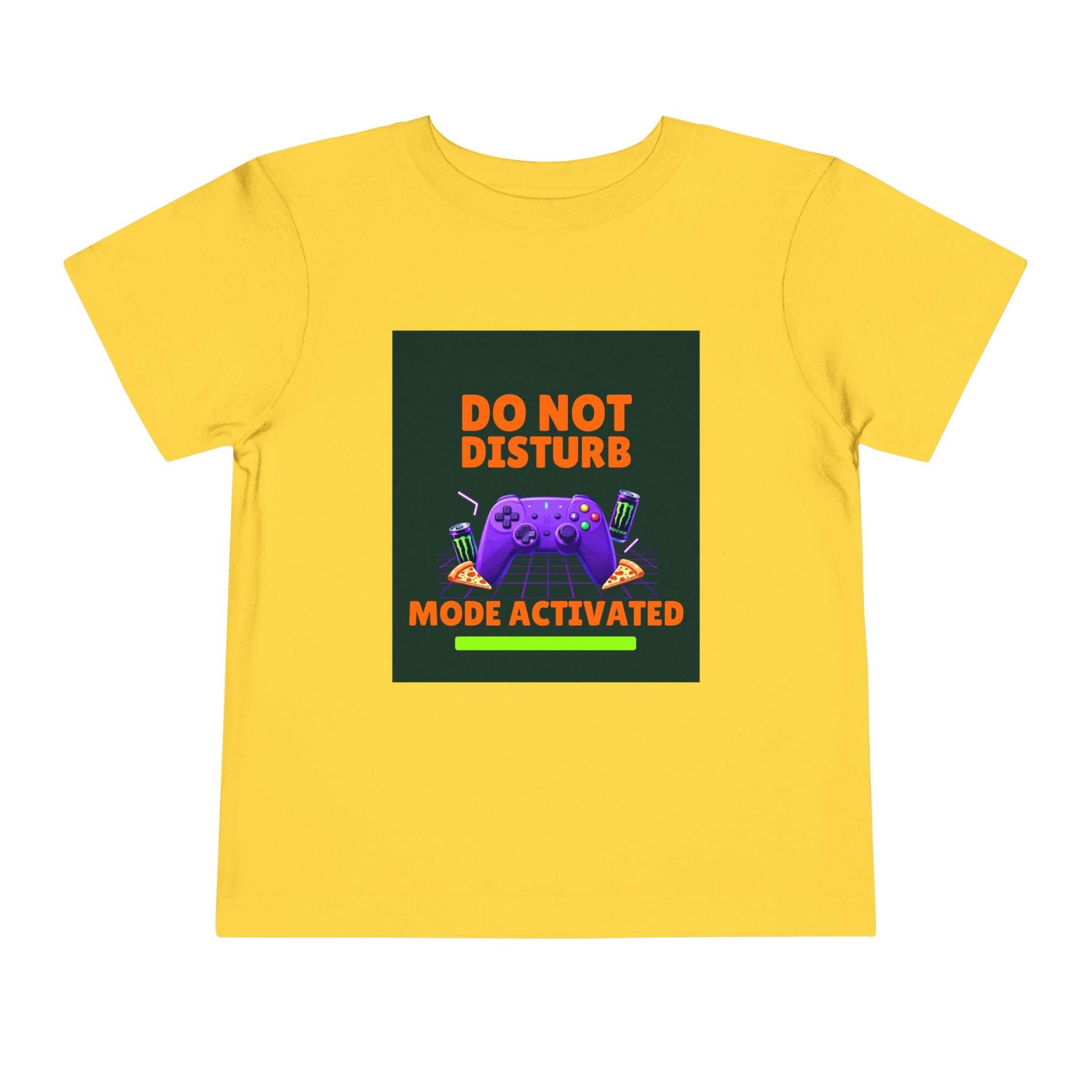 Do Not Disturb Mode Activated Toddler Tee — Gamer Controller Graphic Shirt