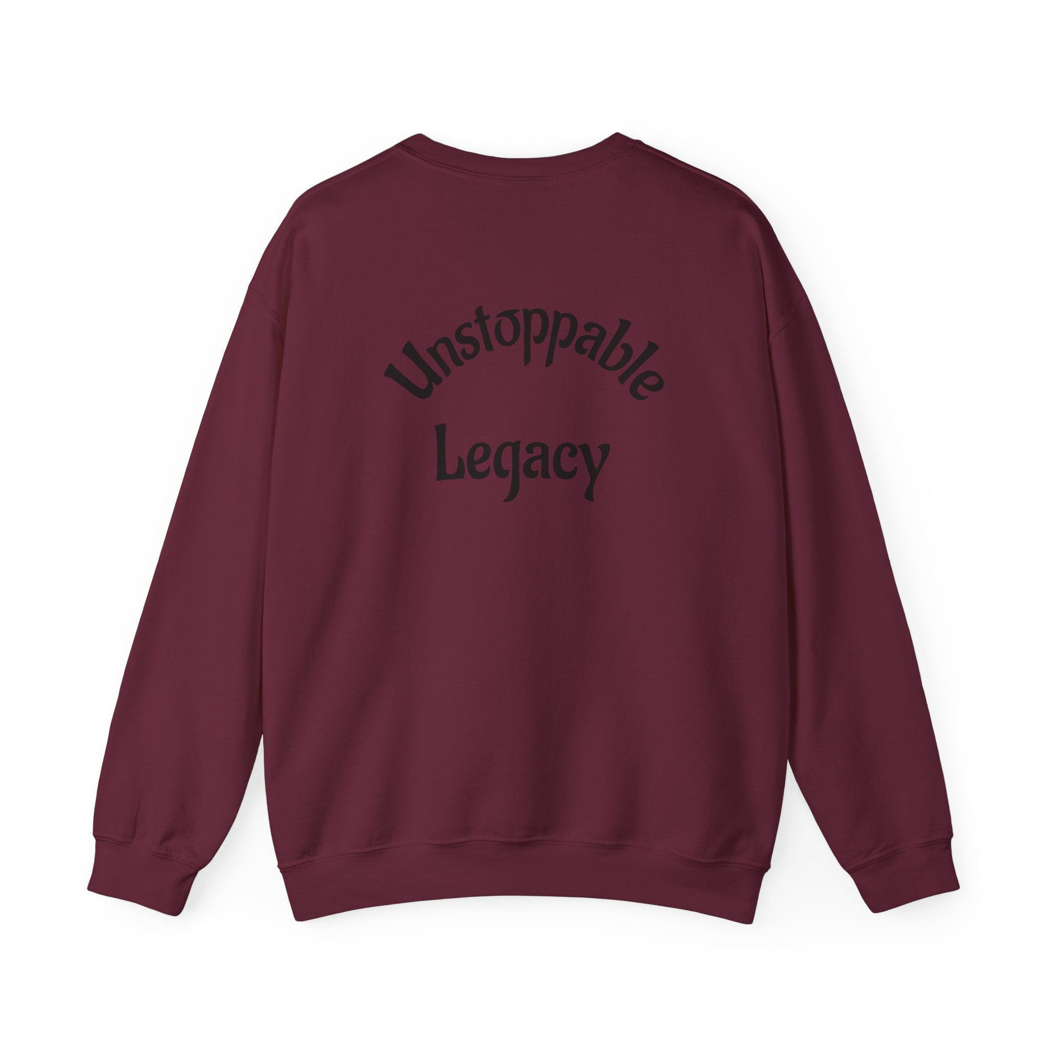 Juneteenth Crewneck Sweatshirt — "Unstoppable Legacy" Commemorative Jun 19 1865 Design