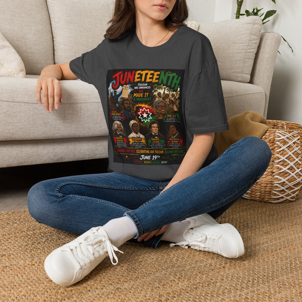 Juneteenth Celebration T-Shirt — Juneteenth Freedom Made It Graphic Tee