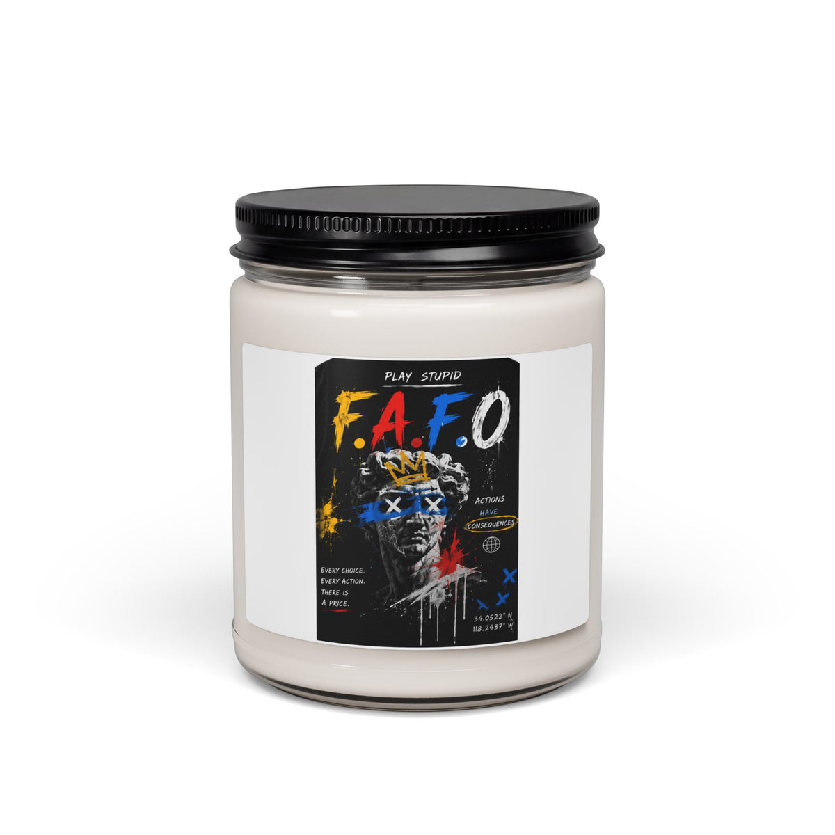 Urban Graffiti King Scented Candle 9oz