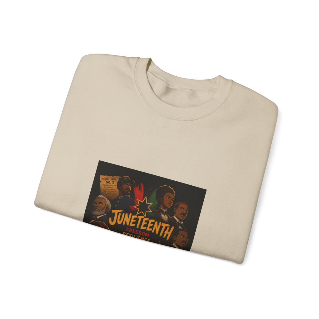 Juneteenth Celebration Sweatshirt — Black History Commemorative Crewneck