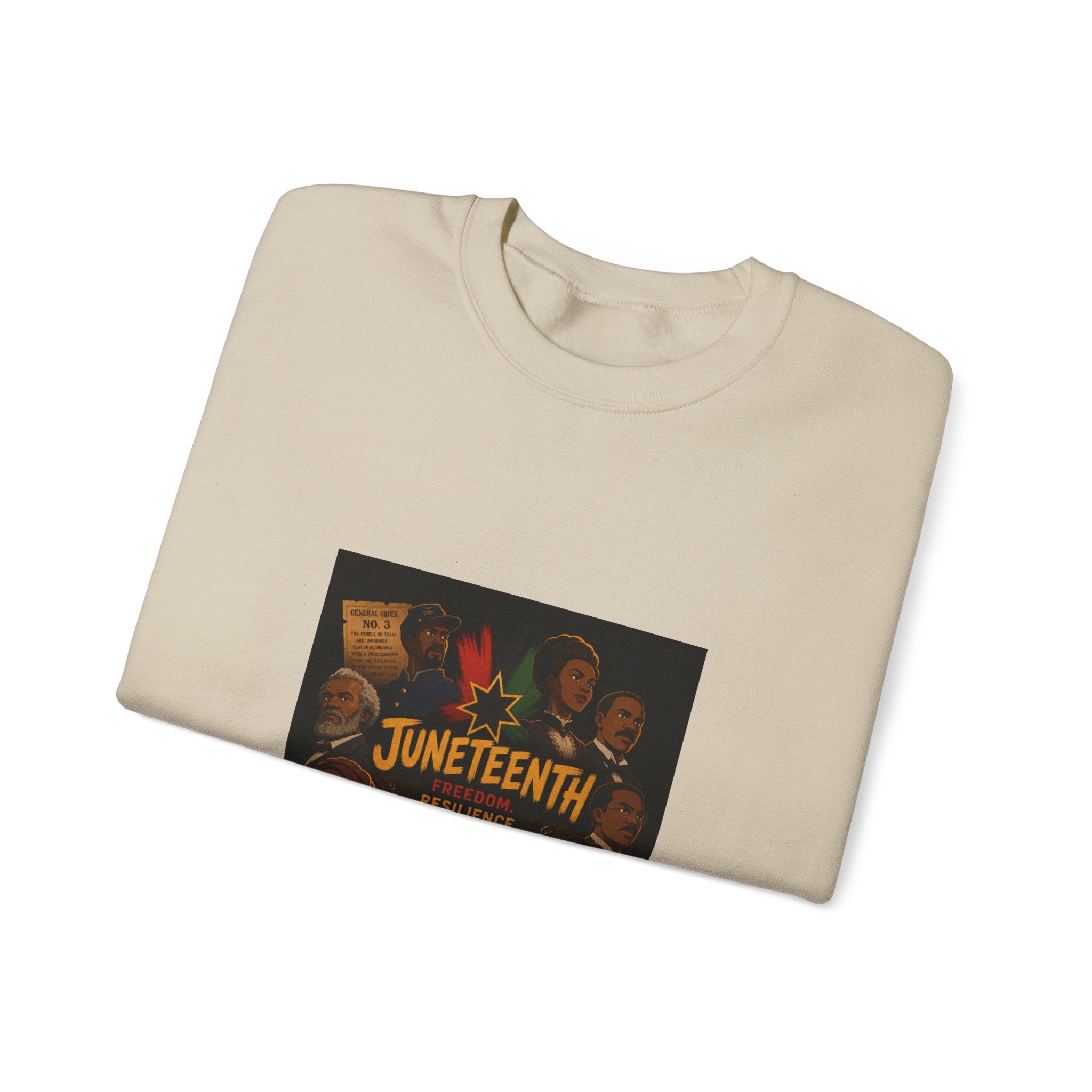 Juneteenth Celebration Sweatshirt — Black History Commemorative Crewneck