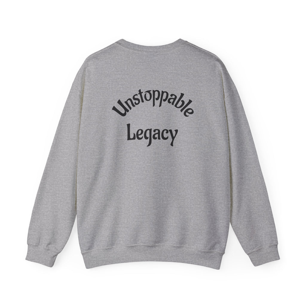 Juneteenth Crewneck Sweatshirt — "Unstoppable Legacy" Commemorative Jun 19 1865 Design