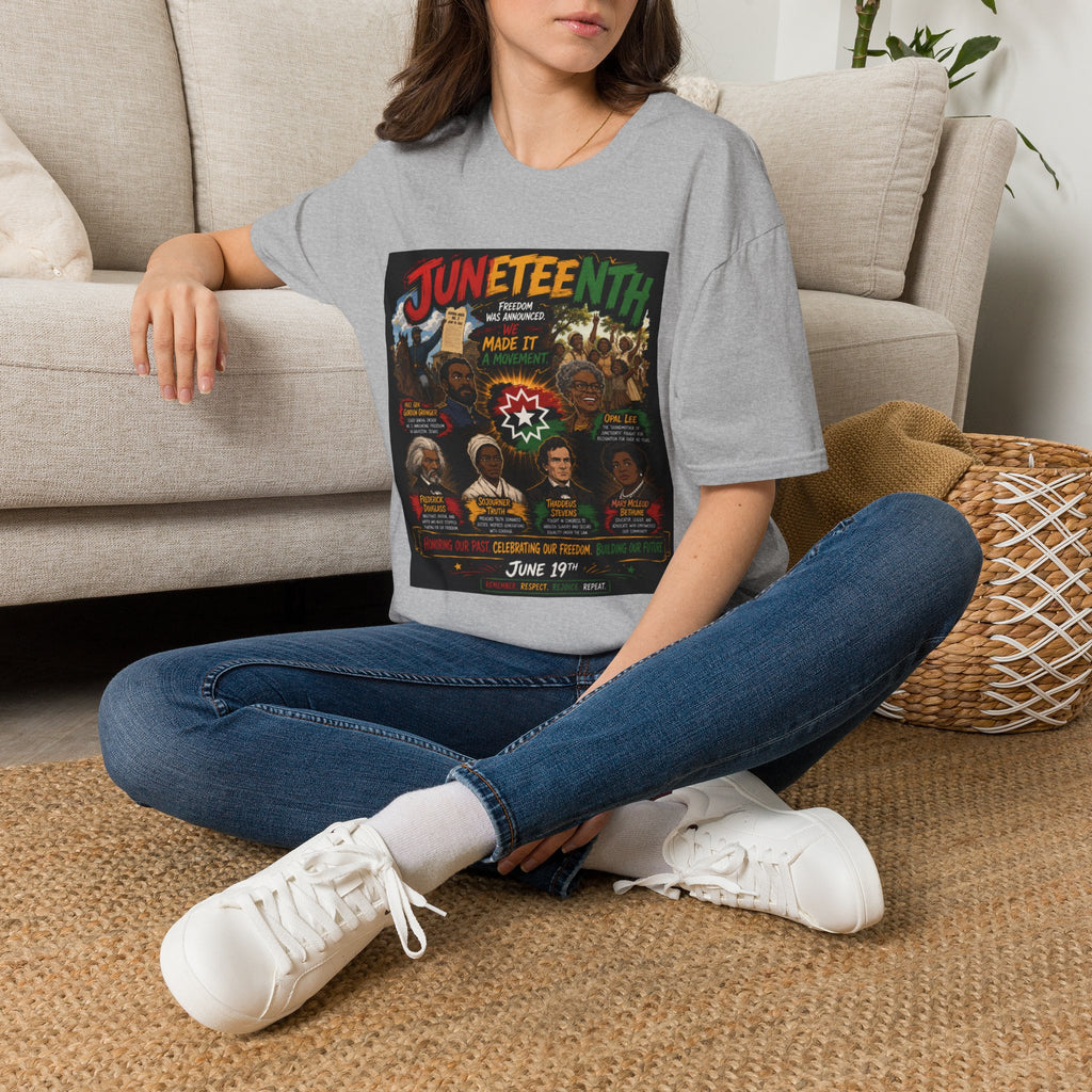 Juneteenth Celebration T-Shirt — Juneteenth Freedom Made It Graphic Tee