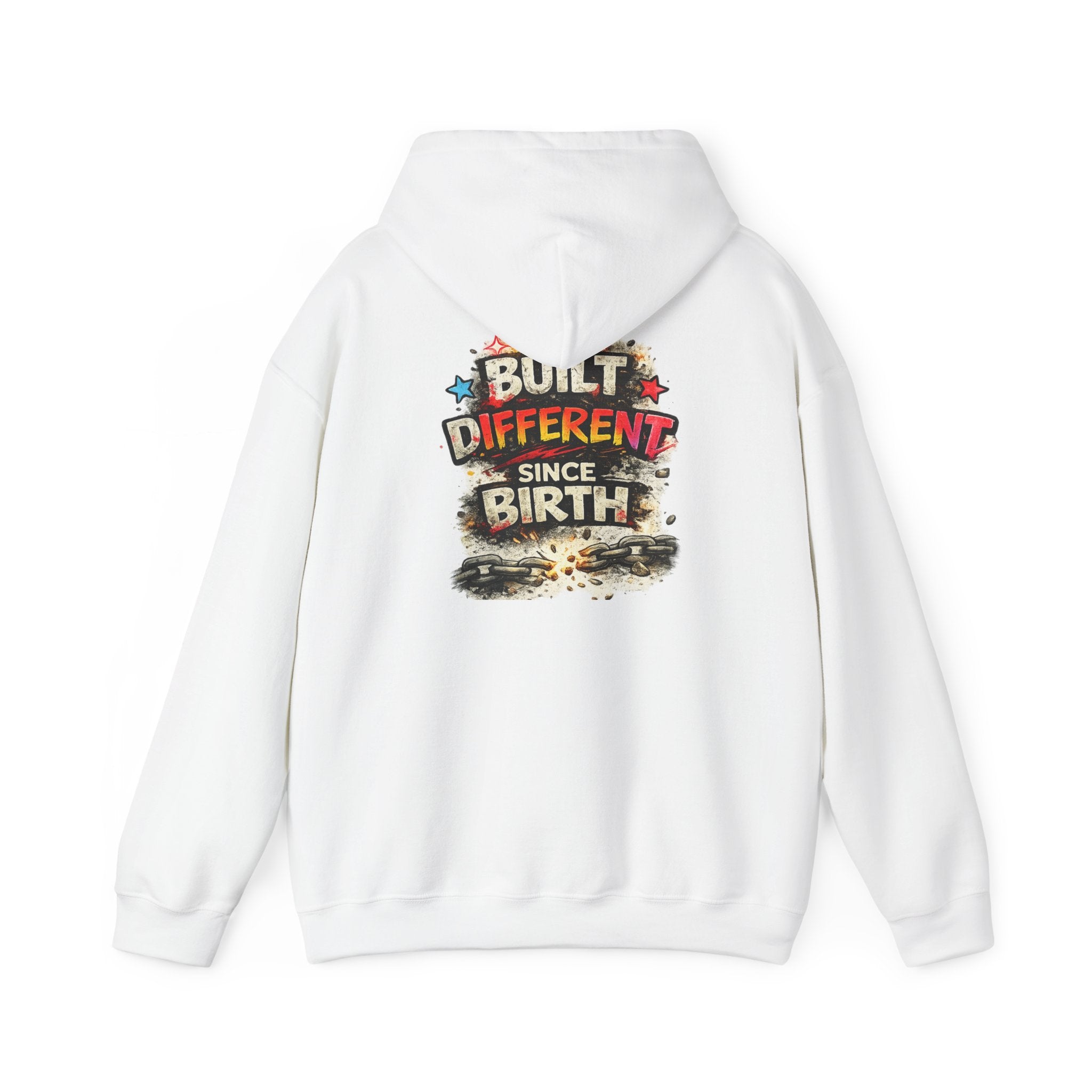 Hoodie — 'Ate This Up!' Retro Cosmic Hand Graphic Hoodie