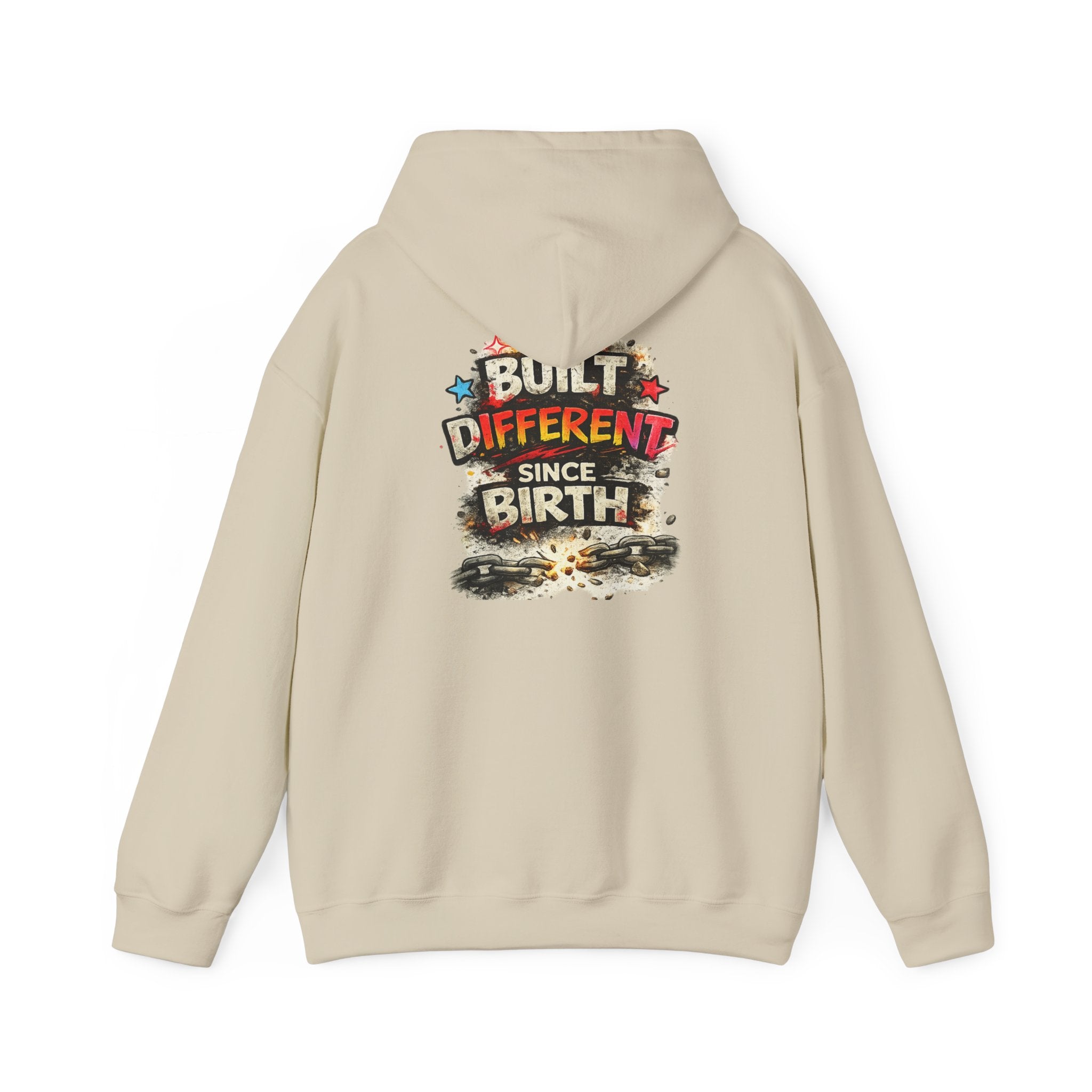 Hoodie — 'Ate This Up!' Retro Cosmic Hand Graphic Hoodie