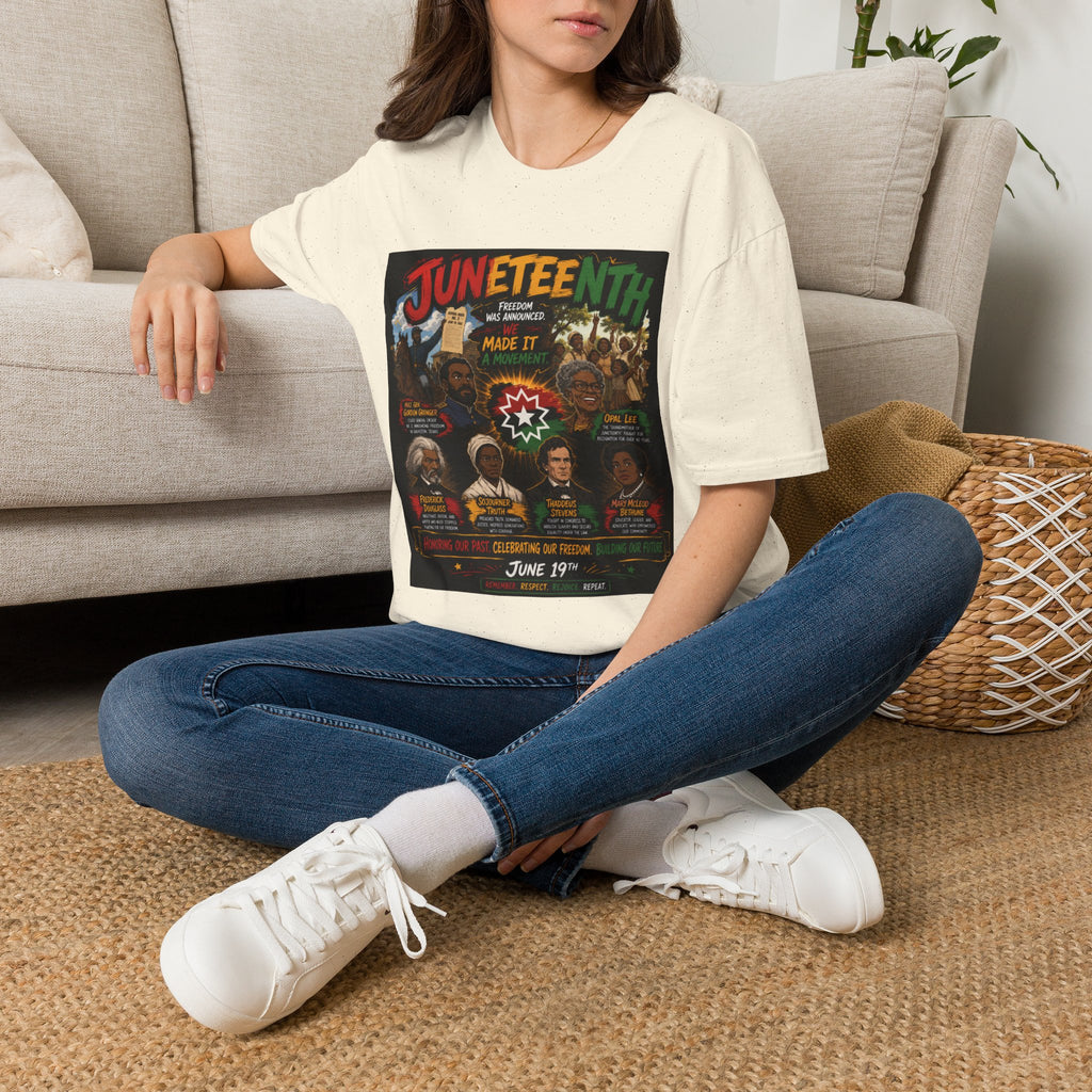 Juneteenth Celebration T-Shirt — Juneteenth Freedom Made It Graphic Tee