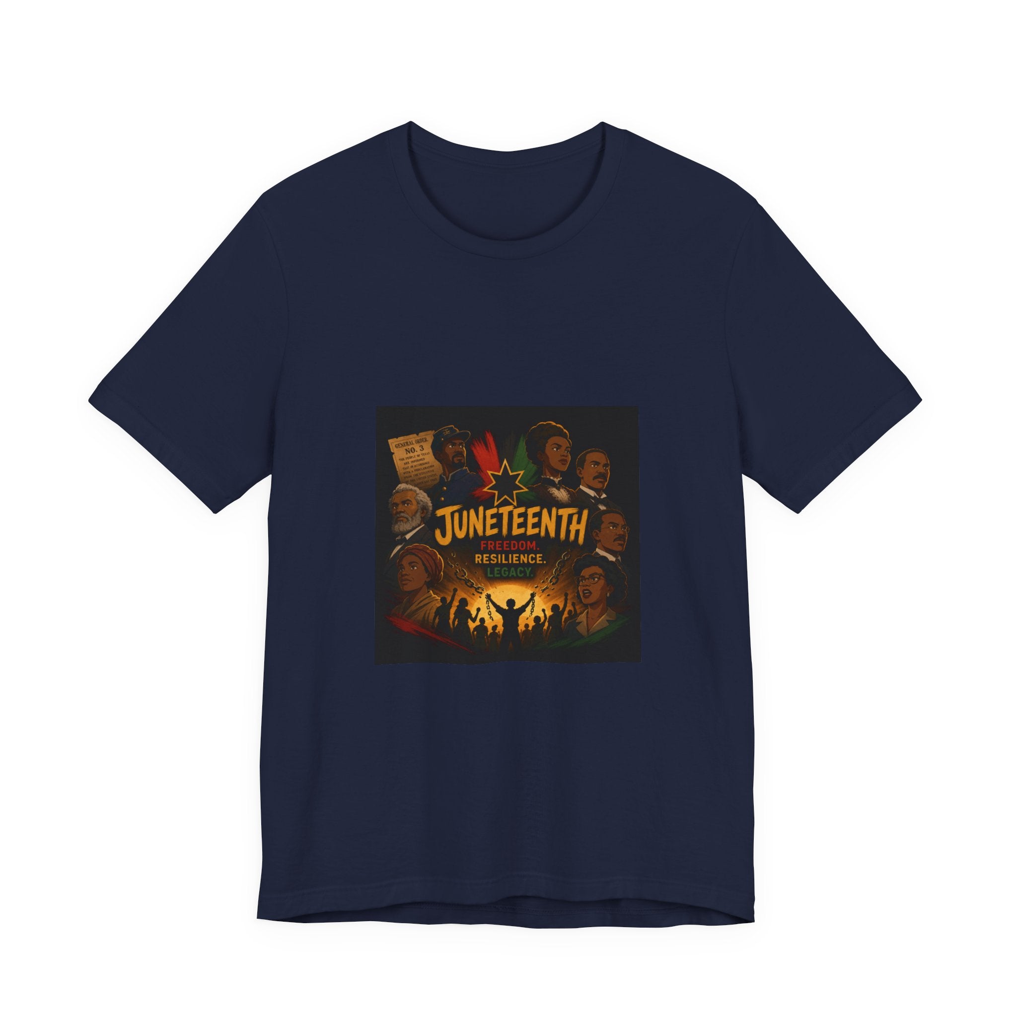 T-Shirt — Bold Typographic Design Tee