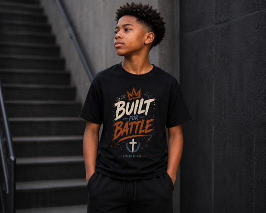 Toddler Built for Battle Tee
