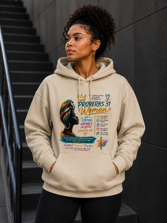 Unisex Proverbs 31 Woman Hoodie