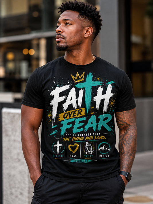Unisex Faith over Fear t-shirt